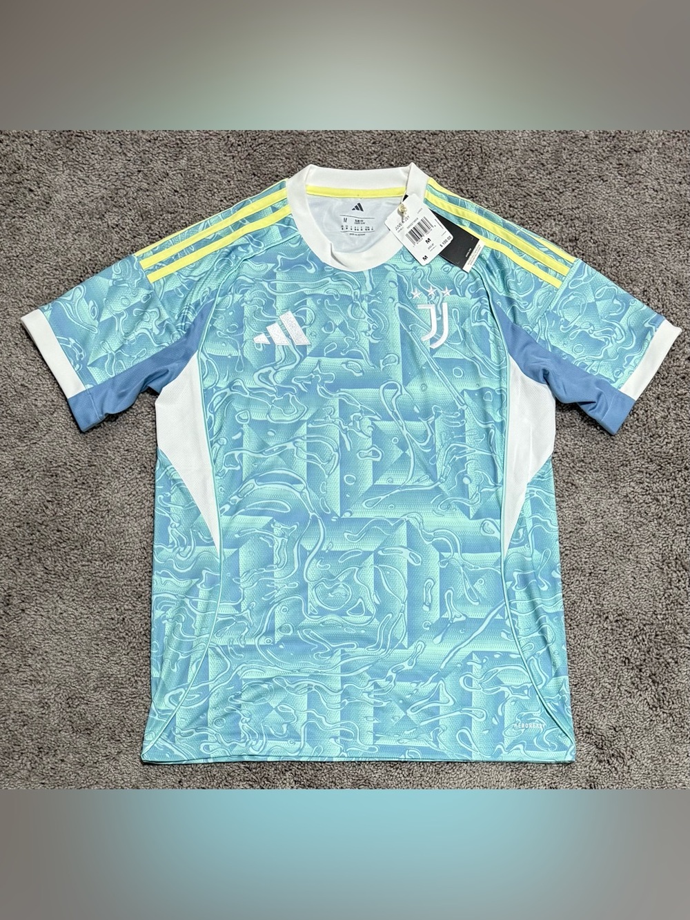 Juventus Away 2025/26 Adidas‎ Soccer Jersey JJ4323 Official Licensed Mens Size M
